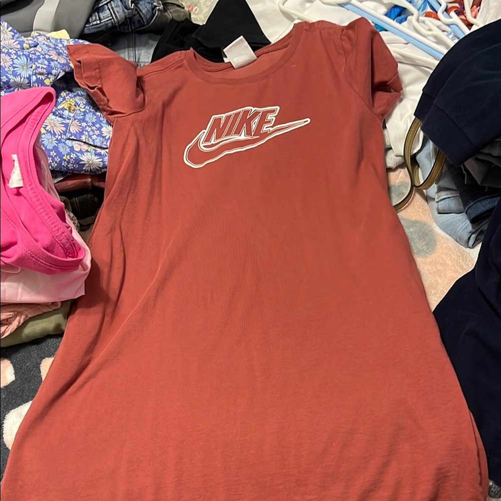 Nike Terracotta T-Shirt Dress